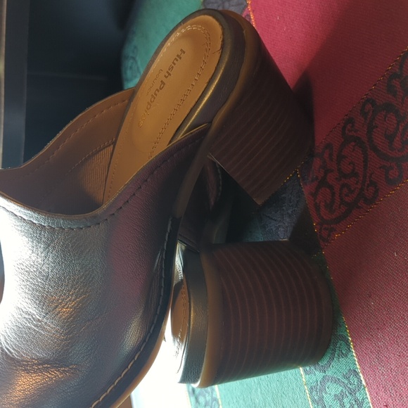 Hush Puppies Hannah Mule slide on silver Women's 7.5 W stylish NEW NWB - Picture 9 of 10